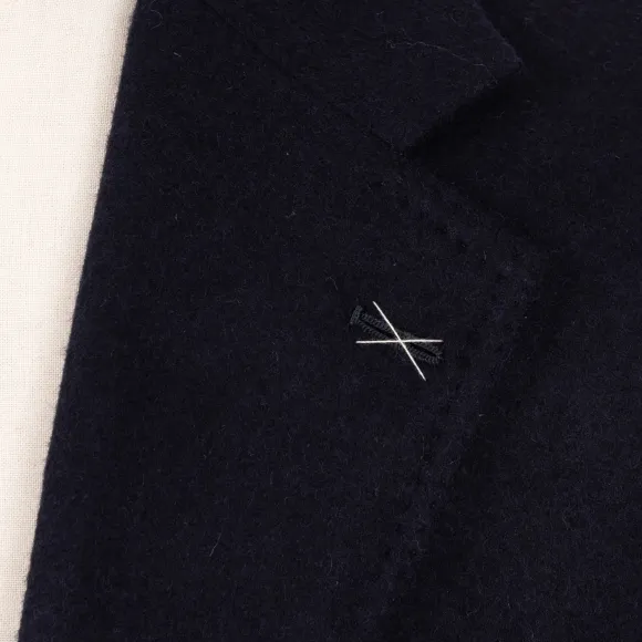 Club Button Jacket Made Of Wool And Cashmere By Drago - Ha