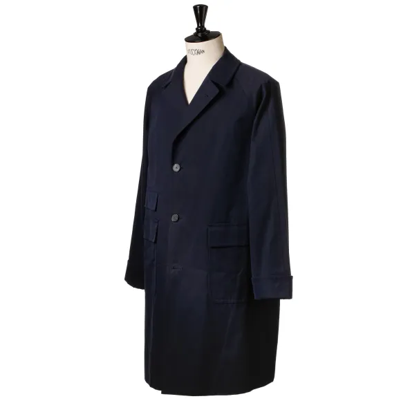 Coat "Corb Ii" Made Of Japanese Cotton Gabardine