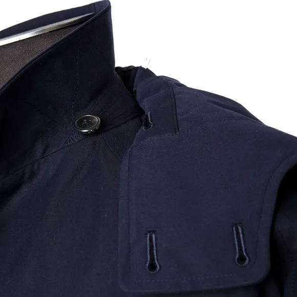 Coat "Corb Ii" Made Of Japanese Cotton Gabardine