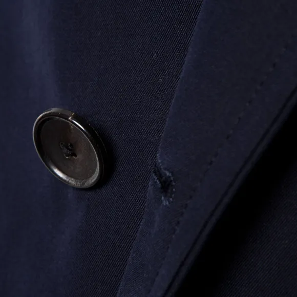 Coat "Corb Ii" Made Of Japanese Cotton Gabardine