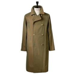 Coat "Fou Fou Ii" Made Of Japanese Cotton Gabardine