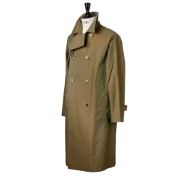 Coat "Fou Fou Ii" Made Of Japanese Cotton Gabardine