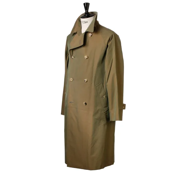 Coat "Fou Fou Ii" Made Of Japanese Cotton Gabardine