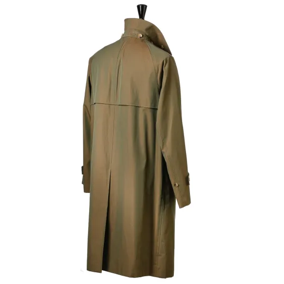 Coat "Fou Fou Ii" Made Of Japanese Cotton Gabardine