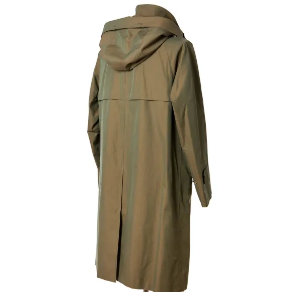 Coat "Fou Fou Ii" Made Of Japanese Cotton Gabardine