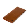 Cognac-Colored Wallet Made Of Calfskin
