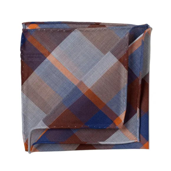 Colorful Patterned Cotton Pocket Square