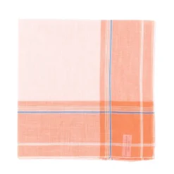 Color Handkerchief "Villedieu" Made Of The Finest Cotton