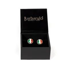 Cufflinks "Le Royal Italy" Made Of Sterling Silver - Purely Handcrafted