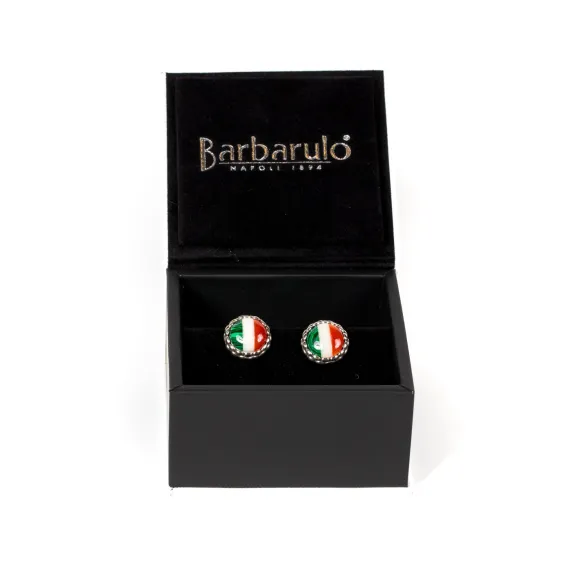 Cufflinks "Le Royal Italy" Made Of Sterling Silver - Purely Handcrafted