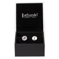 Cufflinks "Personal Initials" Made Of Sterling Silver - Purely Handcra