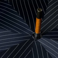 Dark Blue Striped Umbrella 