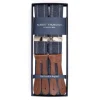 Denim Blue Braces "Dugdale Chalkstripe-Flannel" With Buttons