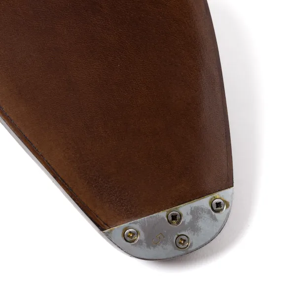 Derby "Modern B-Laceup" Made Of Dark Brown Calf Leather - En