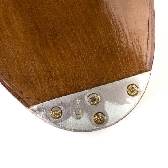 Derby "Norvegian Split Toe" Made Of Brown Calfskin - Hand-Colored
