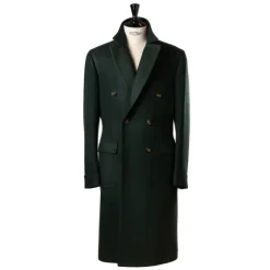 Double Breasted Coat "Spettacolo" Made Of Finest Merino Lambswool - Pu