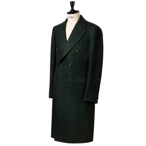 Double Breasted Coat "Spettacolo" Made Of Finest Merino Lambswool - Pu