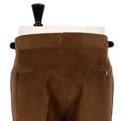 Double-Breasted Fine Corduroy Suit
