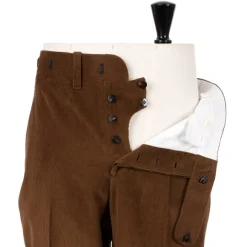 Double-Breasted Fine Corduroy Suit