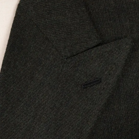 Double-Breasted Suit "Nuovo Cavalleria" In Pure Wool - Pure Handmade