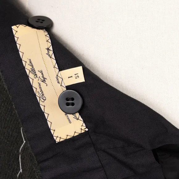 Double-Breasted Suit "Nuovo Cavalleria" In Pure Wool - Pure Handmade