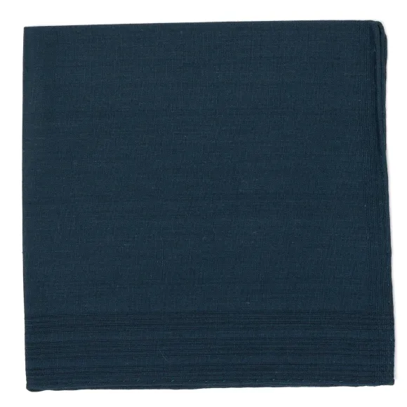Duras Nuit Pocket Square Made Of Linen And Cotton