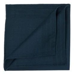 Duras Nuit Pocket Square Made Of Linen And Cotton