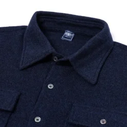 Exclusive For Michael Jondral: Knitted Shirt "Corviglia" In Pure Cashm