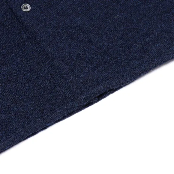 Exclusive For Michael Jondral: Knitted Shirt "Corviglia" In Pure Cashm