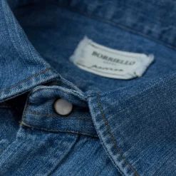 Exclusive For Michael Jondral: Japanese Cotton Denim Shirt "Italian We