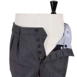 Exclusive For Michael Jondral: Grey Trousers