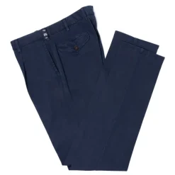 Exclusive For Michael Jondral: Blue Pants "Soft-Chino" In A Cotton Mix