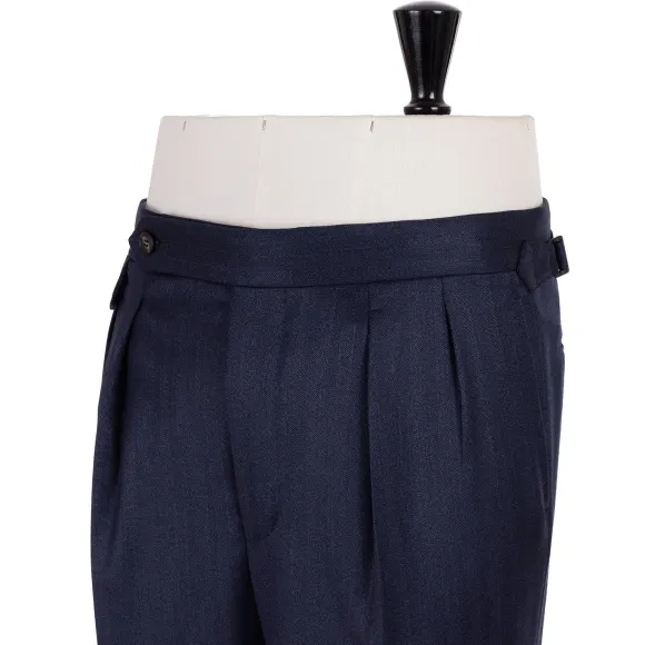 Exclusive For Michael Jondral: Trousers "New York" With Two Pleats - R