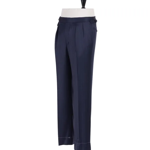 Exclusive For Michael Jondral: Trousers "New York" With Two Pleats - R