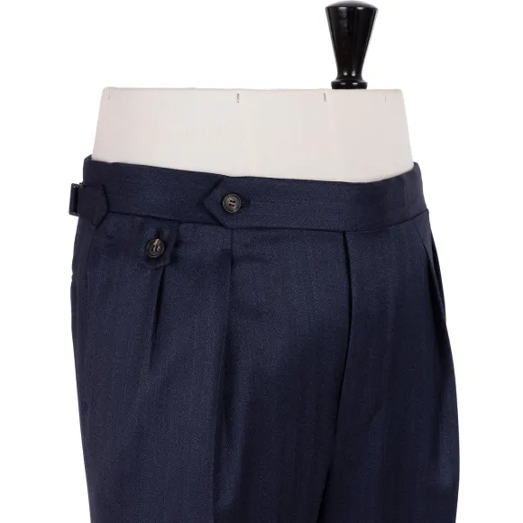 Exclusive For Michael Jondral: Trousers "New York" With Two Pleats - R