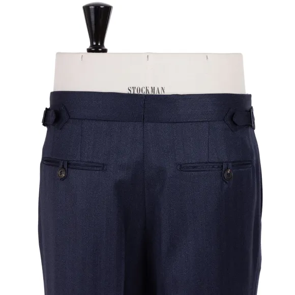 Exclusive For Michael Jondral: Trousers "New York" With Two Pleats - R