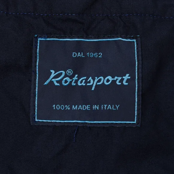 Exclusive For Michael Jondral: Dark Blue Fine Corduroy Pants In "Prewa