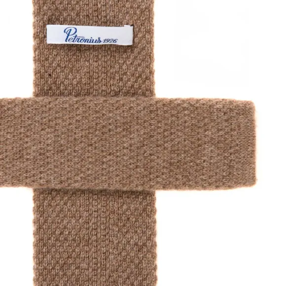 Exclusive For Michael Jondral: Petronius Knitted Tie "Punti Cuciti" Ma