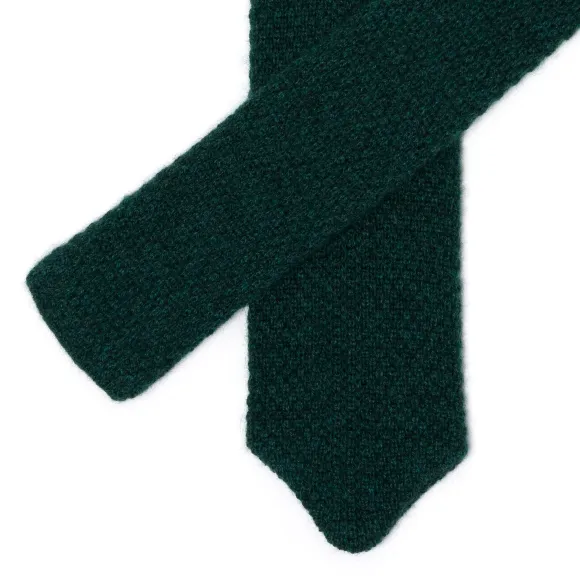 Exclusive For Michael Jondral: Knitted Tie "Crochet" In Pure Cashmere