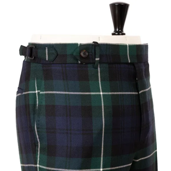 Exclusively For Michael Jondral: Plaid Pants "New Blackwatch" Made Of