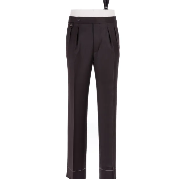 Exclusively For Michael Jondral: "New York" Trousers With Two Pleats -