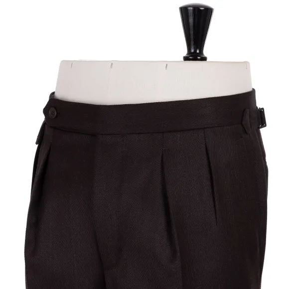 Exclusively For Michael Jondral: "New York" Trousers With Two Pleats -