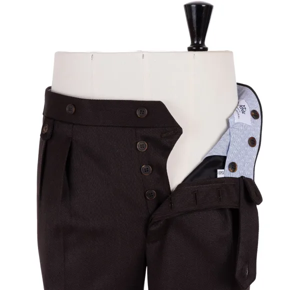 Exclusively For Michael Jondral: "New York" Trousers With Two Pleats -
