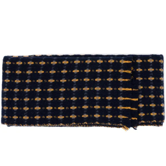Exclusively For Michael Jondral: "Open Jacquard" Scarf Made From Pure