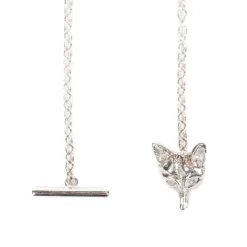 Exclusively For Michael Jondral: "Lapel Chain" - "The Fox" Made Of Sterling Silver