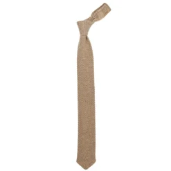Exclusively For Michael Jondral: Knitted Tie "Crochet" Made Of Pure Ca
