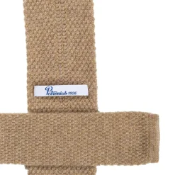 Exclusively For Michael Jondral: Knitted Tie "Crochet" Made Of Pure Ca