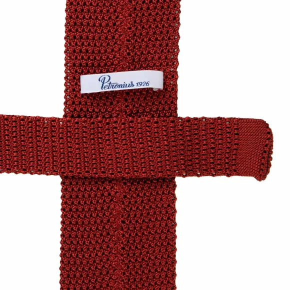 Exclusively For Michael Jondral: Petronius Knit Tie "Unita" Made Of Pu