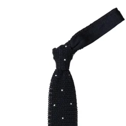 Exclusively For Michael Jondral: Petronius Knit Tie "Pois" Made Of Pur