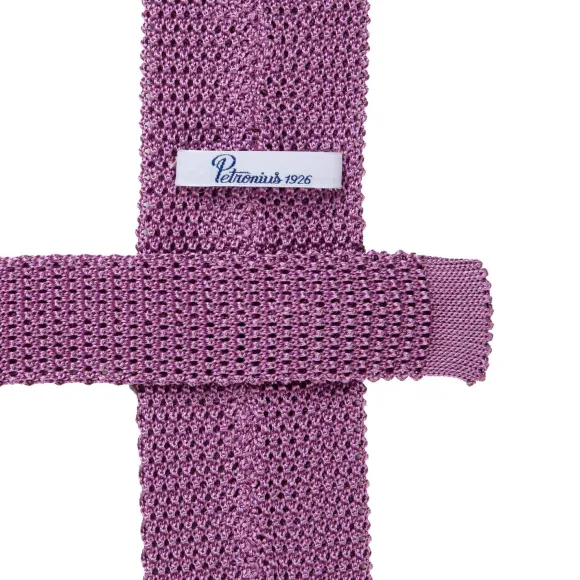 Exclusively For Michael Jondral: Petronius Knit Tie "Unita" Made Of Pu